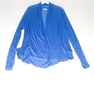 Sea Blue Lightweight Flyaway Cardigan